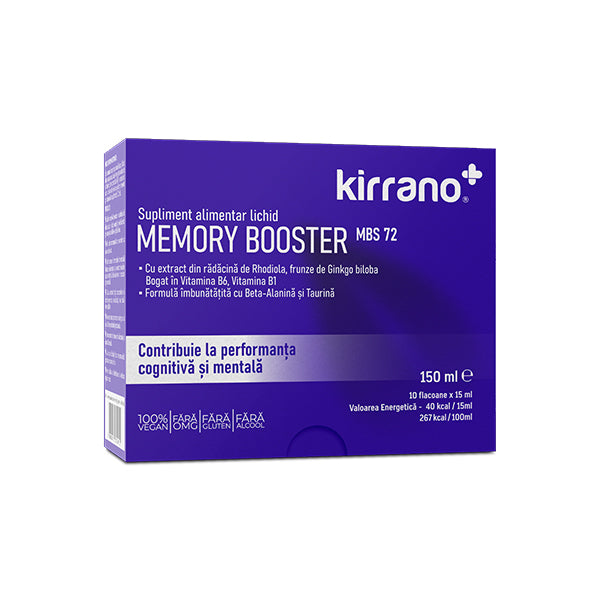 Memory Booster  MBS72 Supliment alimentar pentru sănătatea creierului